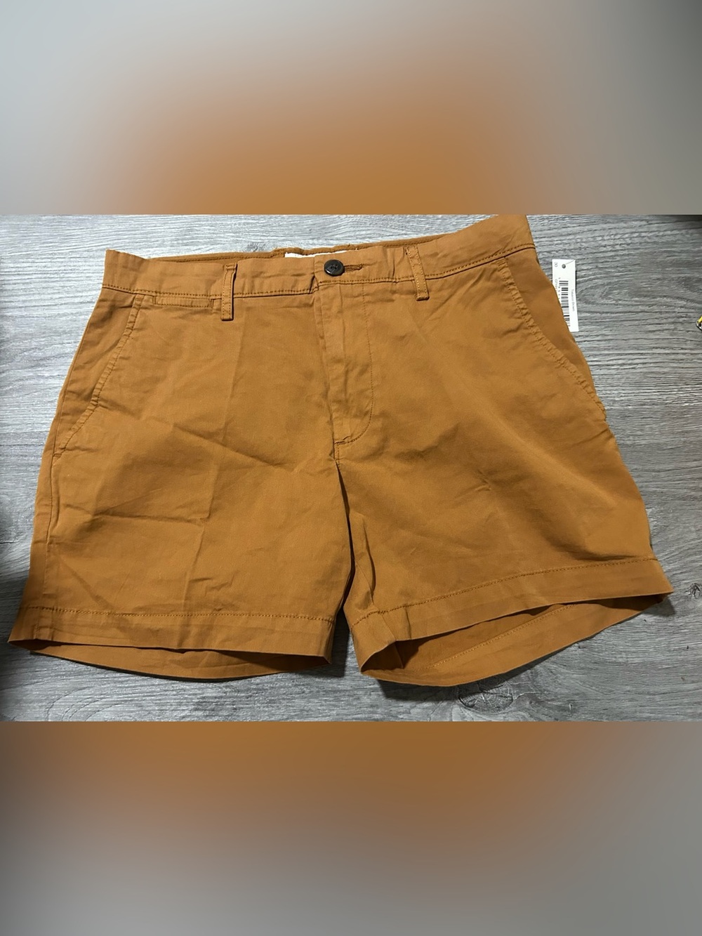 NWT Amazon Essentials Women’s Flat Front Shorts Brown Sz 30